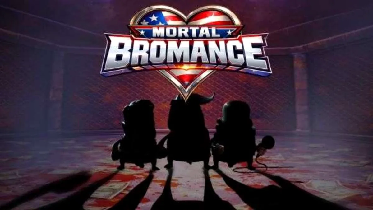 Tampilan antarmuka slot Mortal Bromance dengan tema locker room